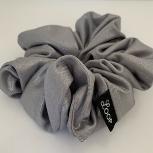 Loop Lifestyle Silver Scrunchie